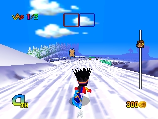 Snowboard Kids 2 (Europe) In game screenshot